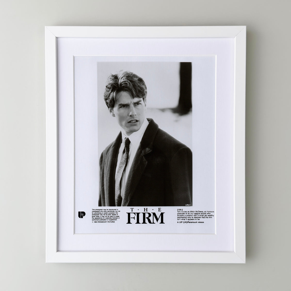 The Firm 1993 Film Movie Press Publicity Still Framed