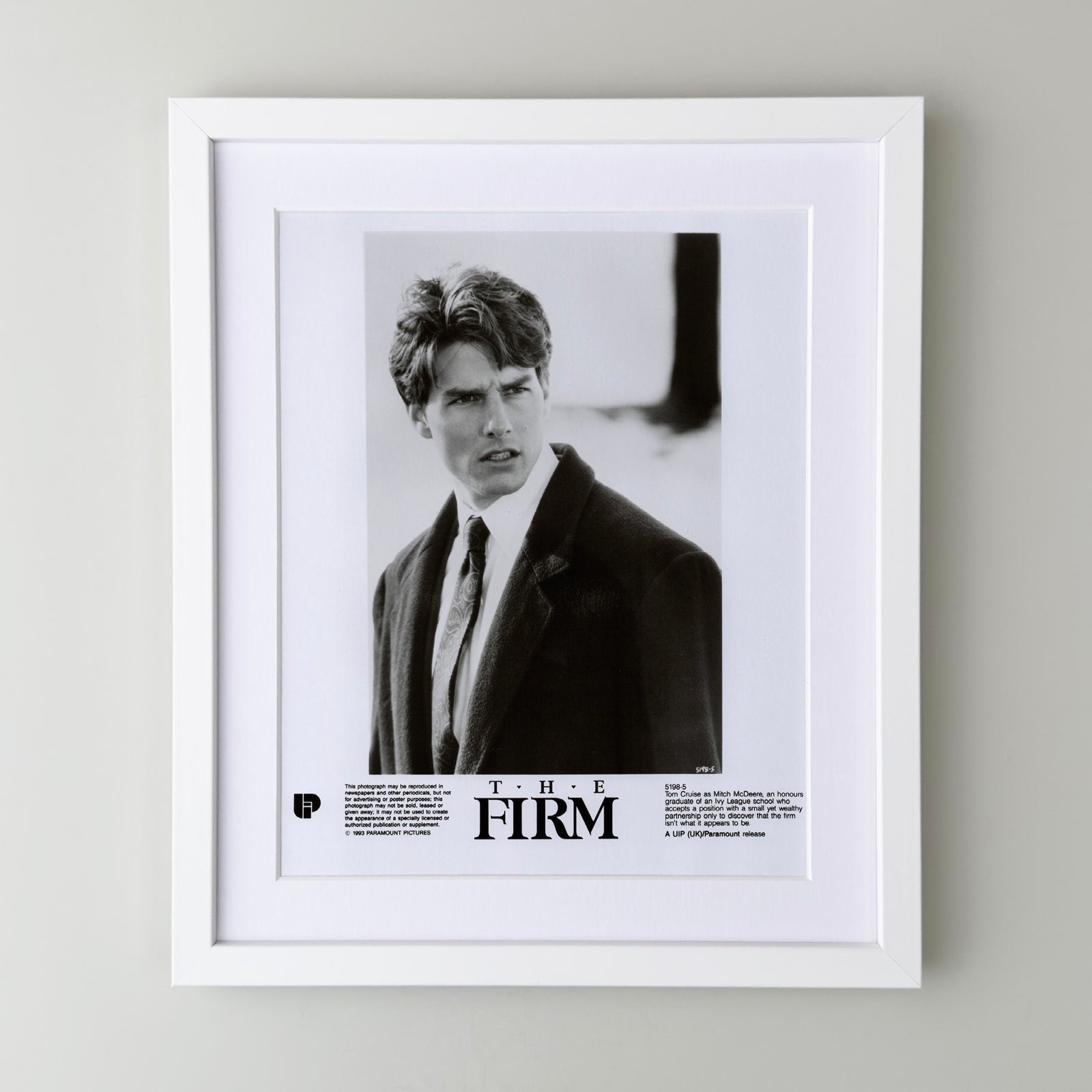 The Firm 1993 Film Movie Press Publicity Still Framed