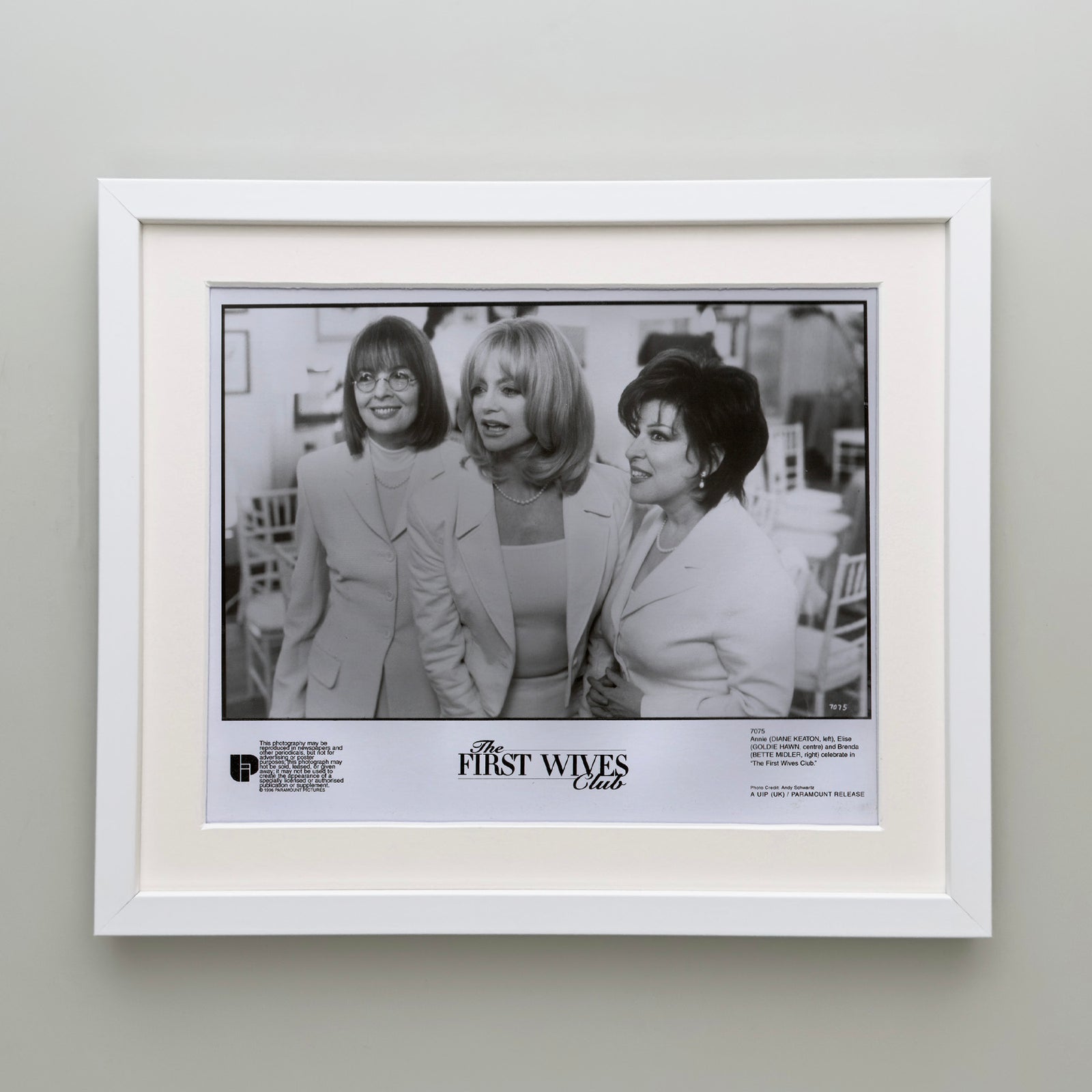 The First Wives Club 1996 Film Movie Press Publicity Still Framed