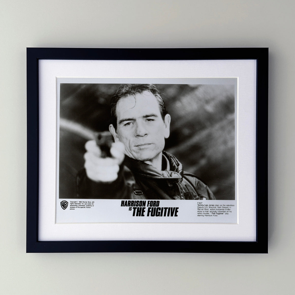 The Fugitive 1993 Film Movie Press Publicity Still Framed