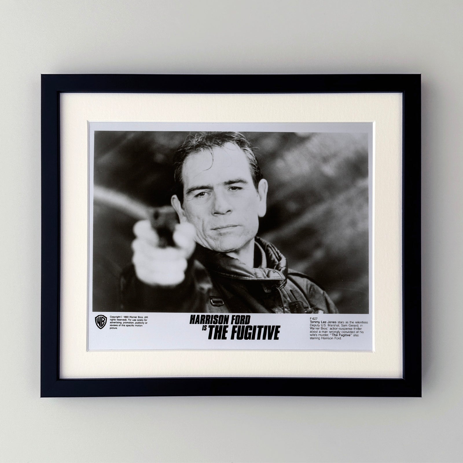 The Fugitive 1993 Film Movie Press Publicity Still Framed