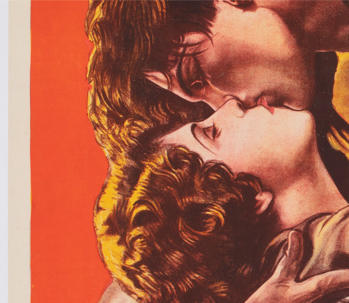 The Godless Girl c1929 Belgian Film Poster - detail