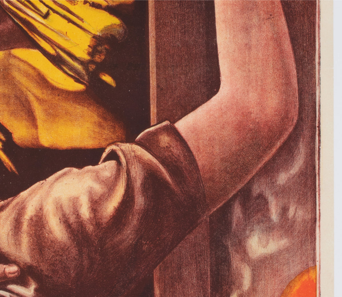The Godless Girl c1929 Belgian Film Poster - detail