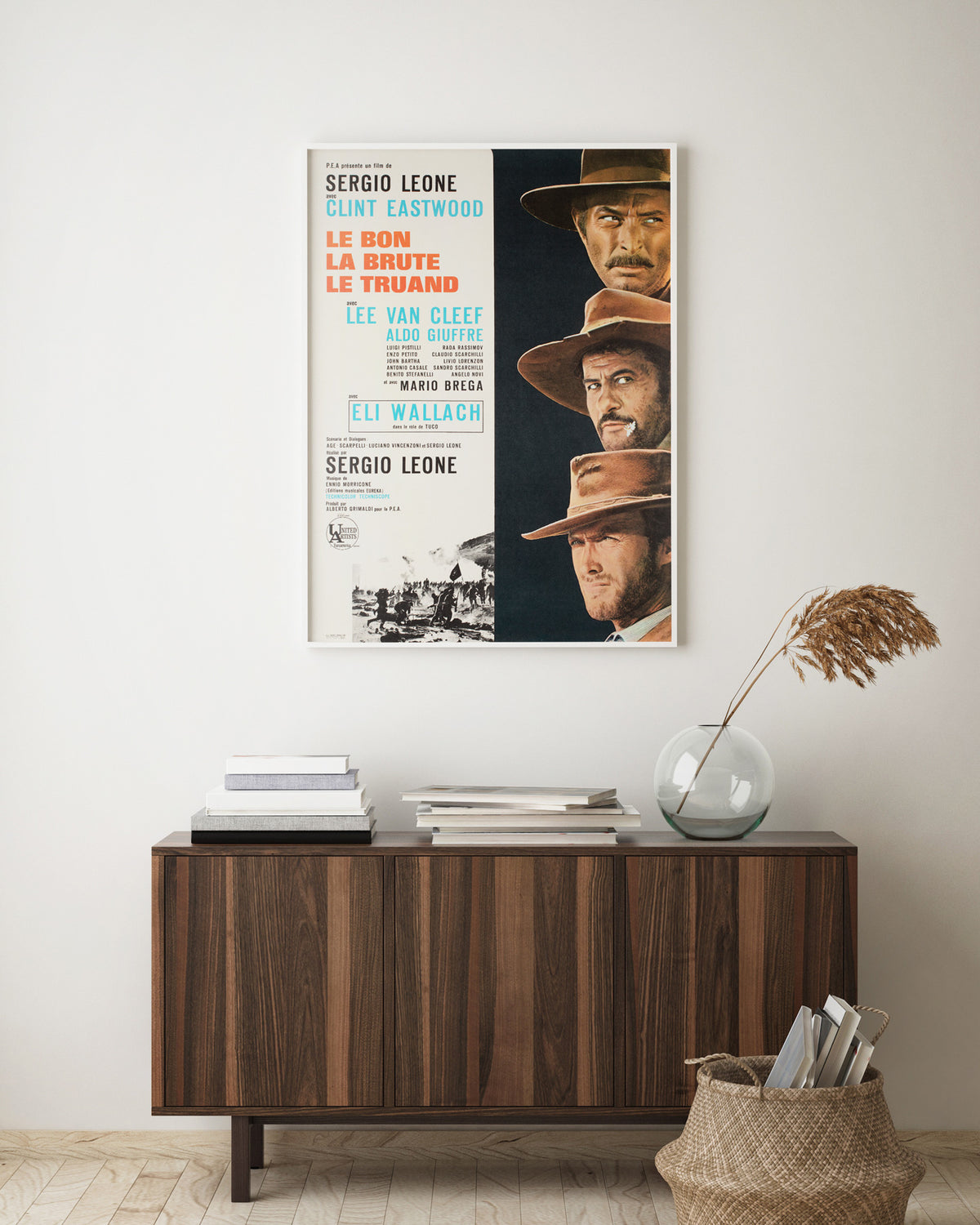 The Good, the Bad and the Ugly 1967 French Moyenne Film Movie Poster