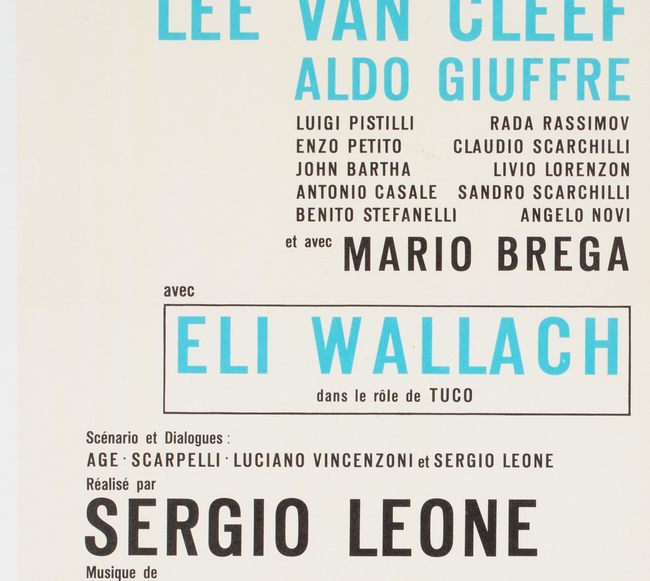 The Good, the Bad and the Ugly 1968 French Moyenne Film Poster - Orson ...