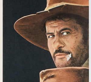 The Good, the Bad and the Ugly 1967 French Moyenne Film Movie Poster - detail