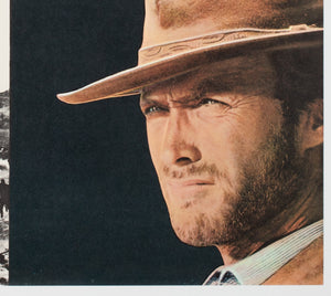 The Good, the Bad and the Ugly 1967 French Moyenne Film Movie Poster - detail