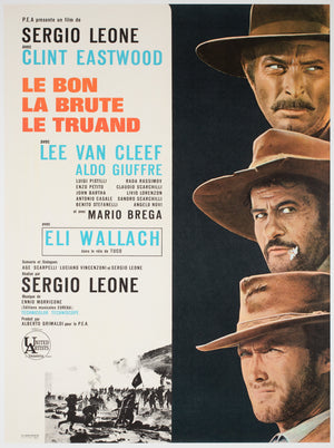 The Good, the Bad and the Ugly 1967 French Moyenne Film Movie Poster