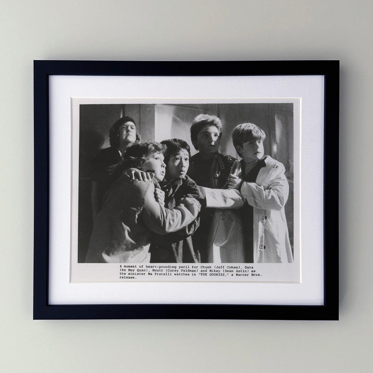 The Goonies 1985 Publicity Film Movie Press Still Framed
