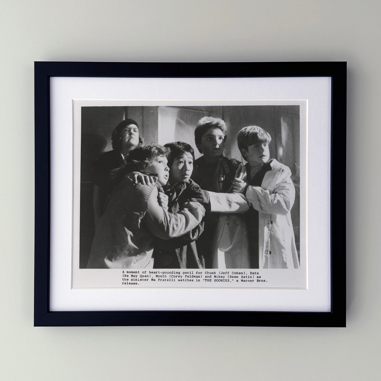 The Goonies 1985 Publicity Film Movie Press Still Framed
