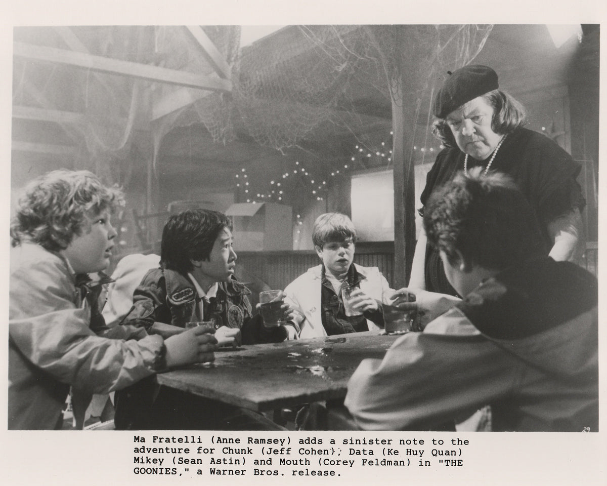 The Goonies 1985 Publicity Film Movie Press Still Framed