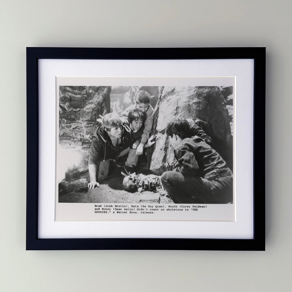 The Goonies 1985 Publicity Film Movie Press Still Framed