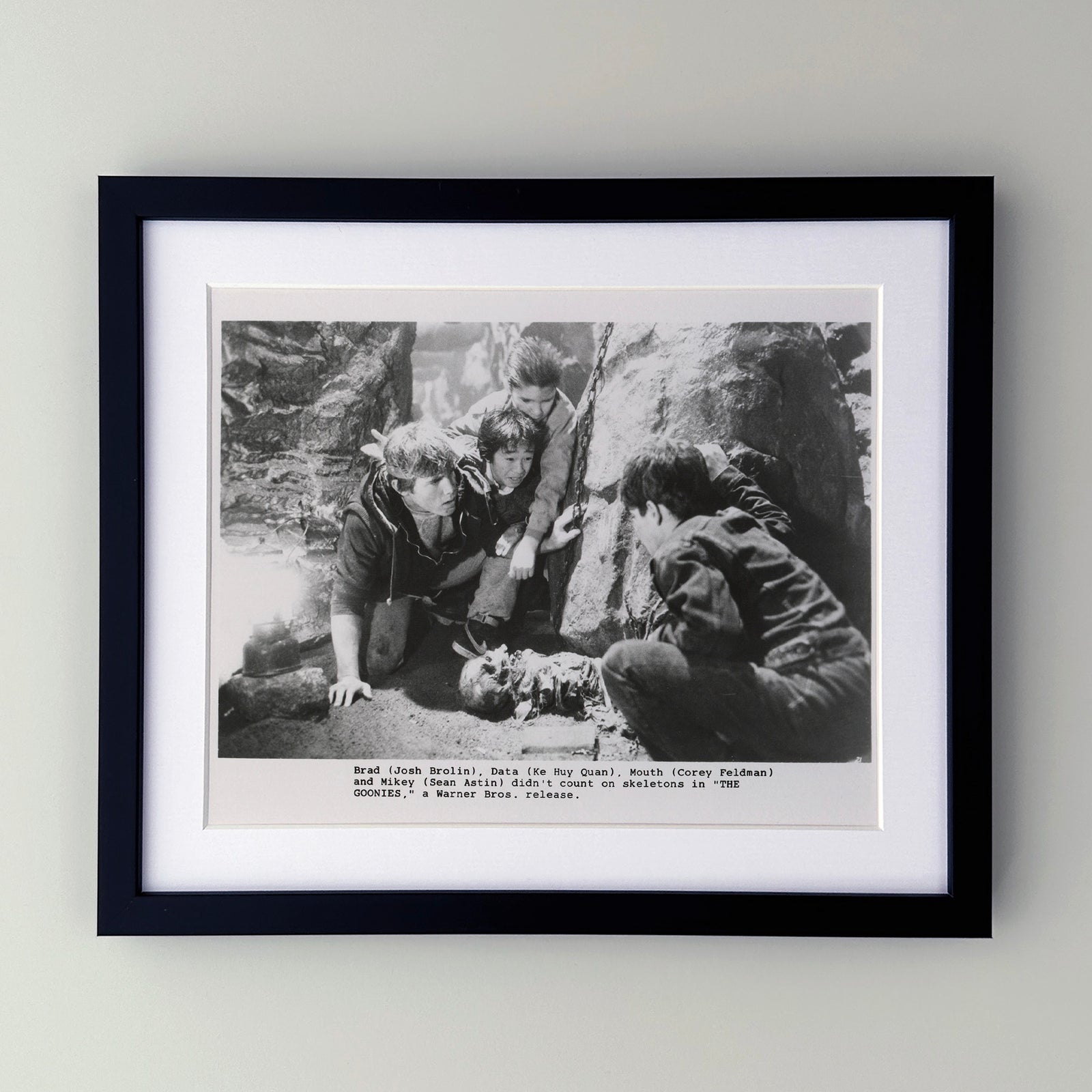 The Goonies 1985 Publicity Film Movie Press Still Framed