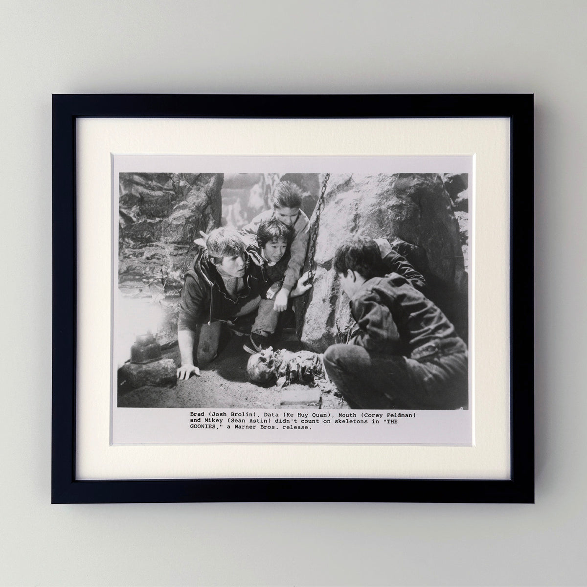 The Goonies 1985 Publicity Film Movie Press Still Framed