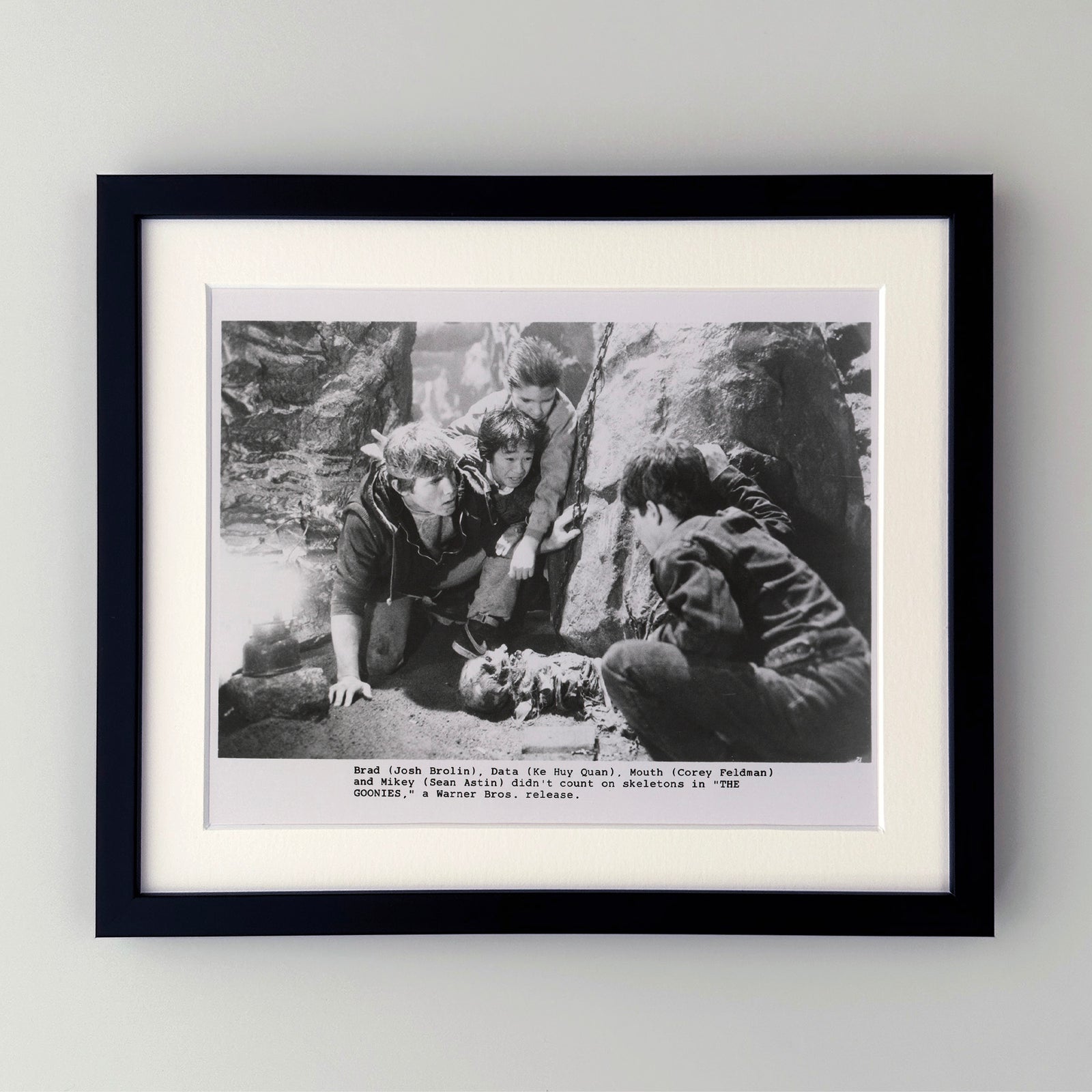 The Goonies 1985 Publicity Film Movie Press Still Framed