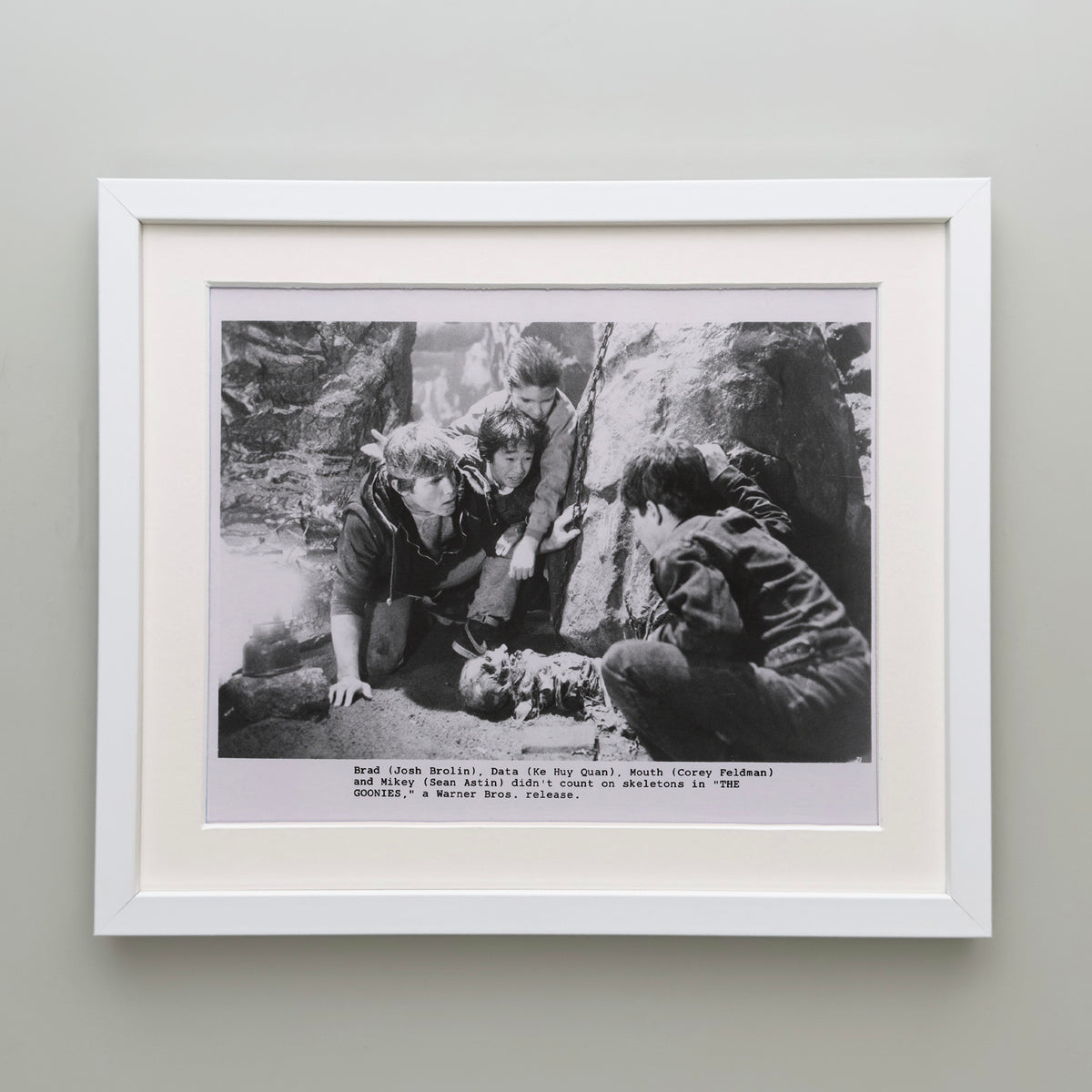The Goonies 1985 Publicity Film Movie Press Still Framed