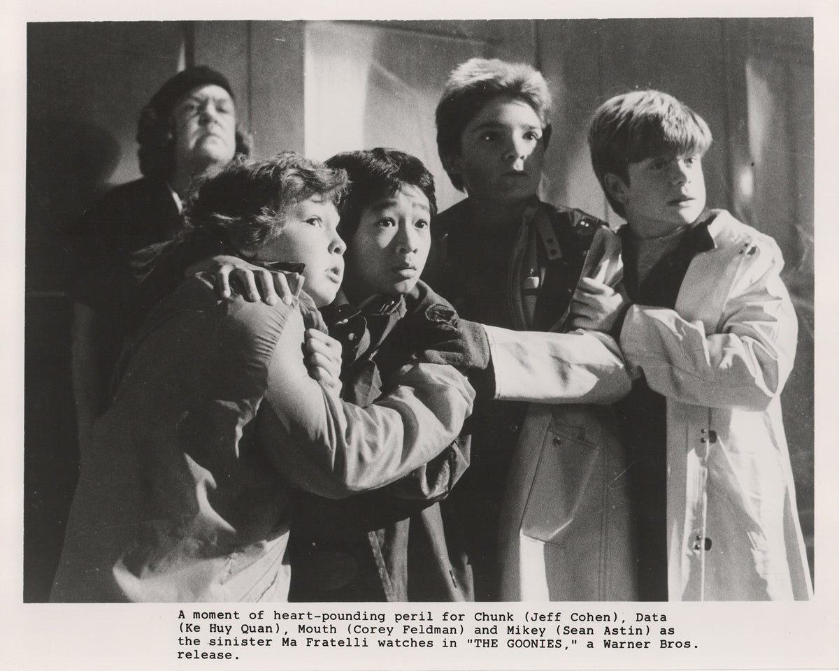 The Goonies 1985 Publicity Film Movie Press Still Framed
