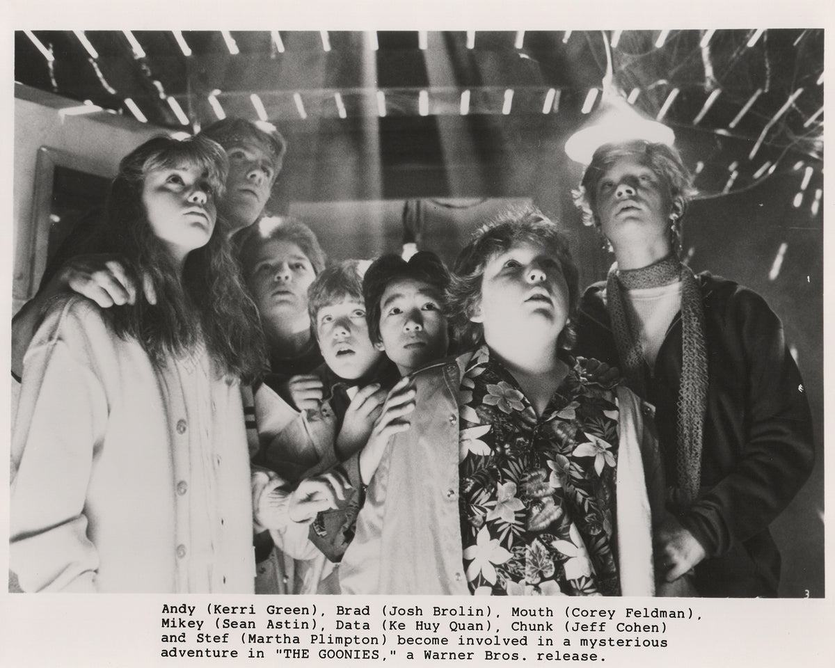 The Goonies 1985 Publicity Film Movie Press Still Framed