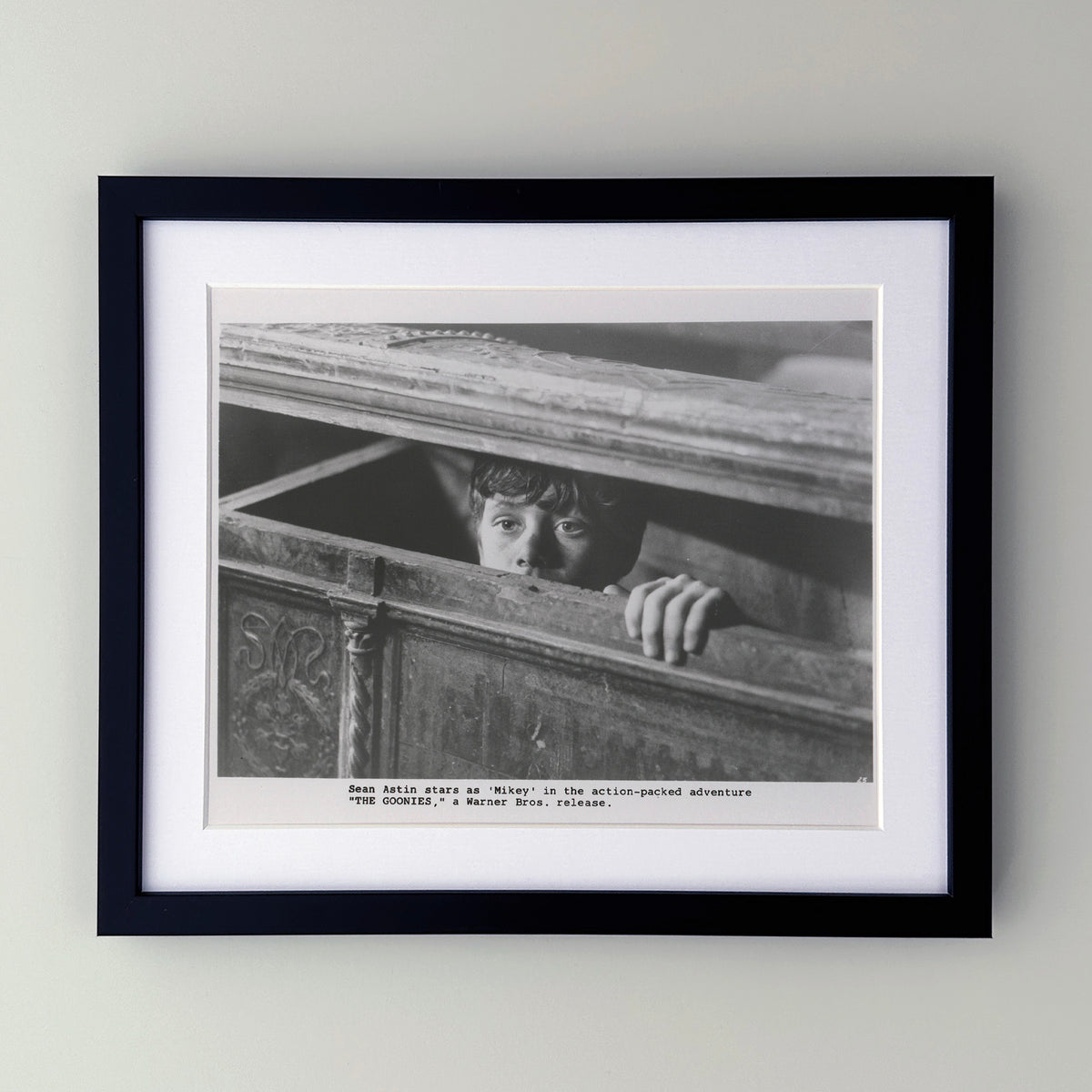 The Goonies 1985 Publicity Film Movie Press Still Framed