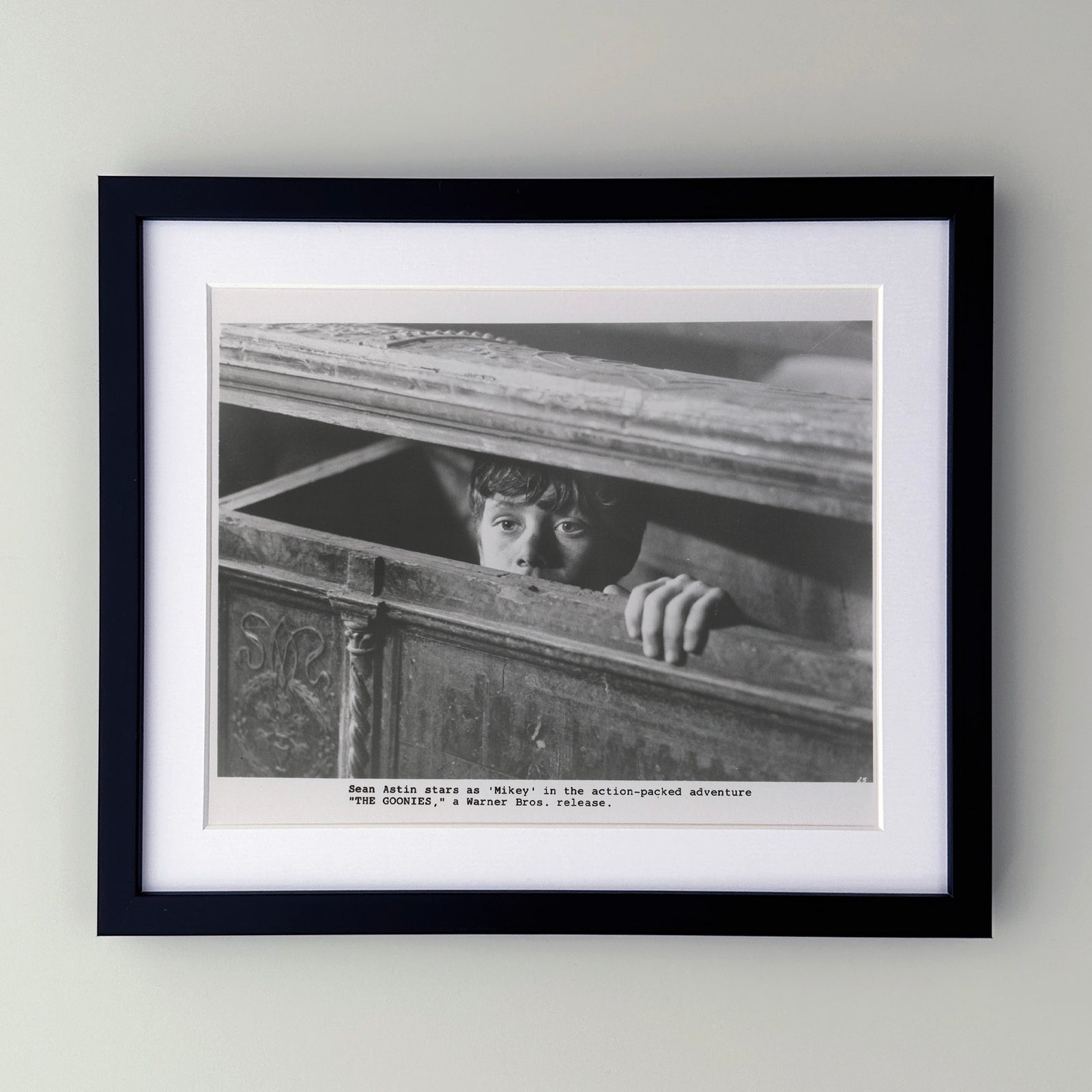 The Goonies 1985 Publicity Film Movie Press Still Framed