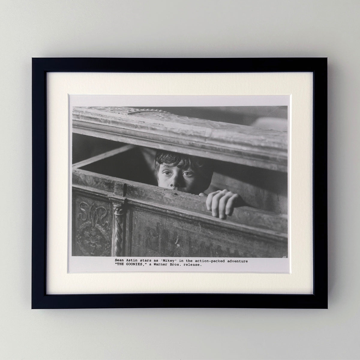 The Goonies 1985 Publicity Film Movie Press Still Framed