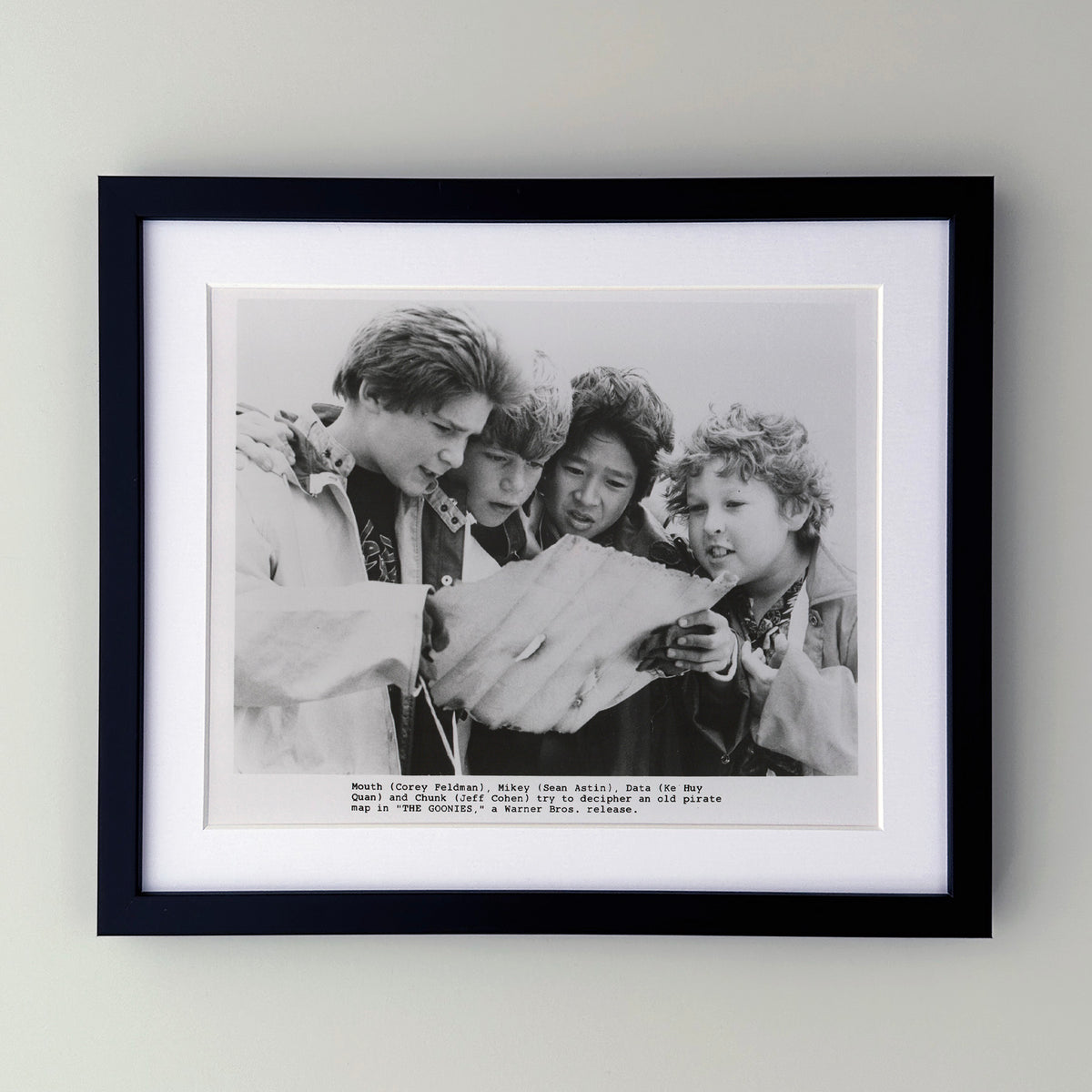 The Goonies 1985 Publicity Film Movie Press Still Framed