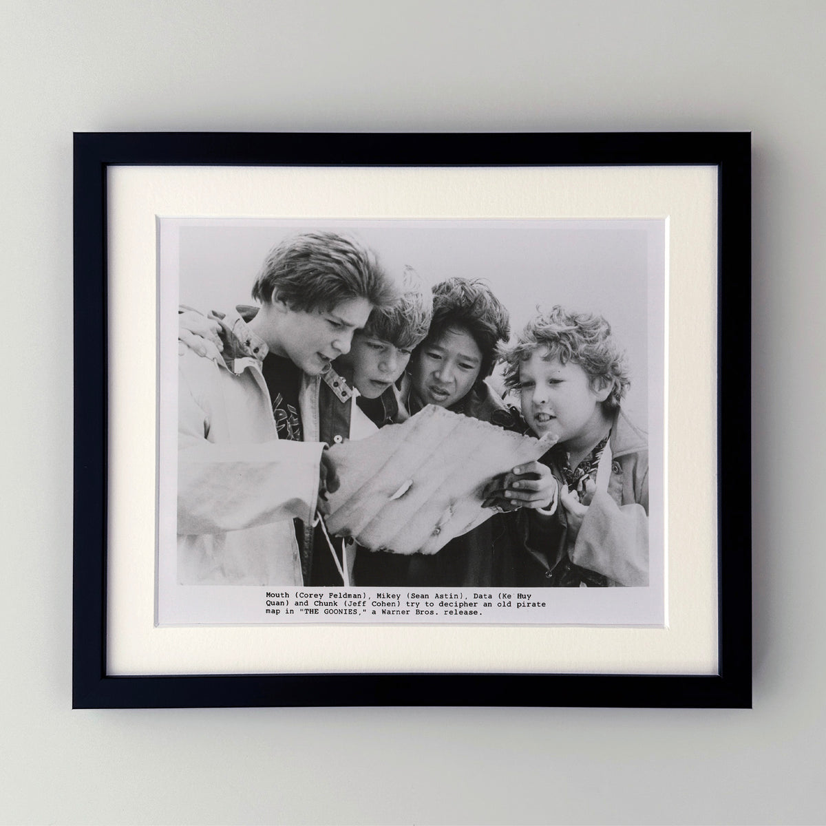 The Goonies 1985 Publicity Film Movie Press Still Framed