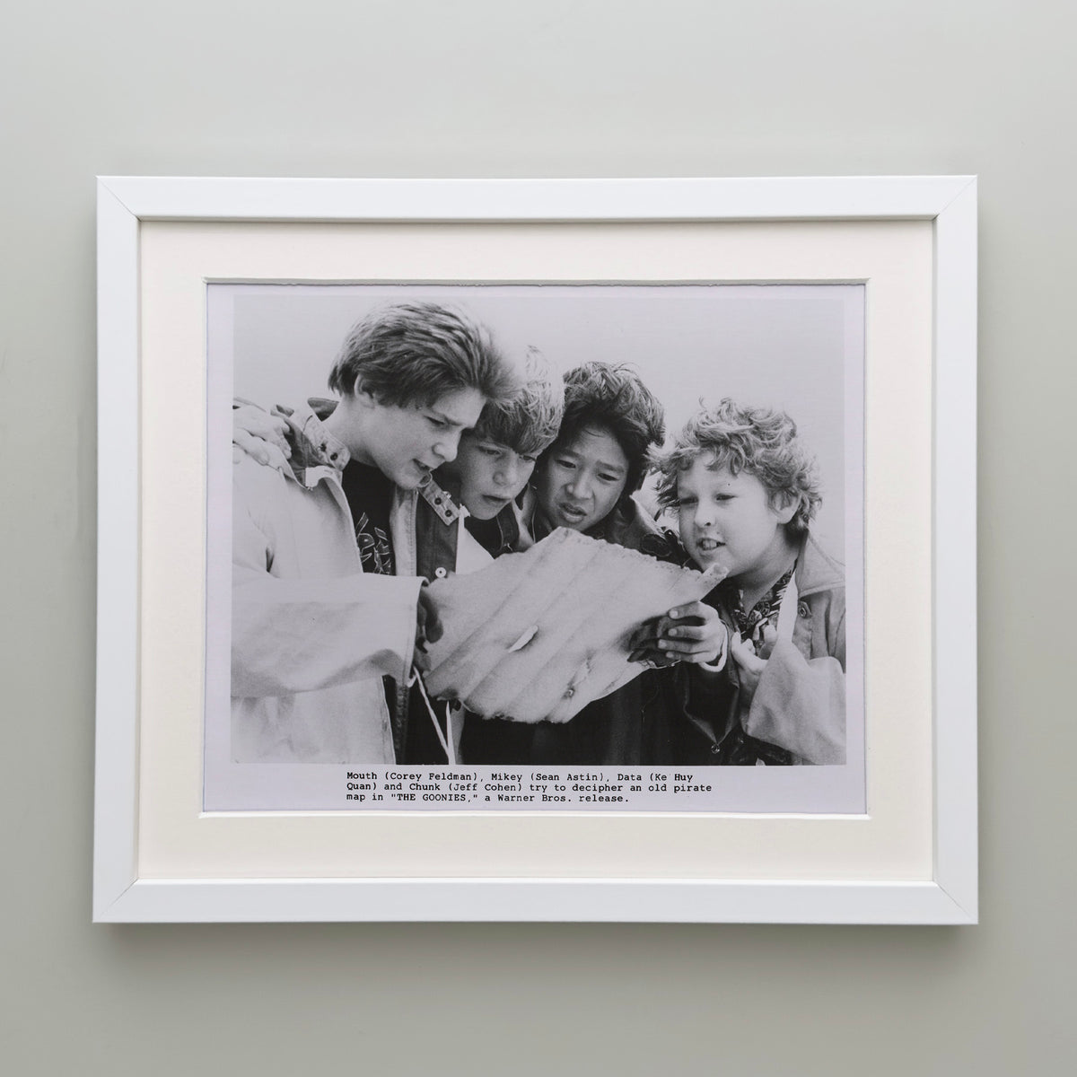The Goonies 1985 Publicity Film Movie Press Still Framed