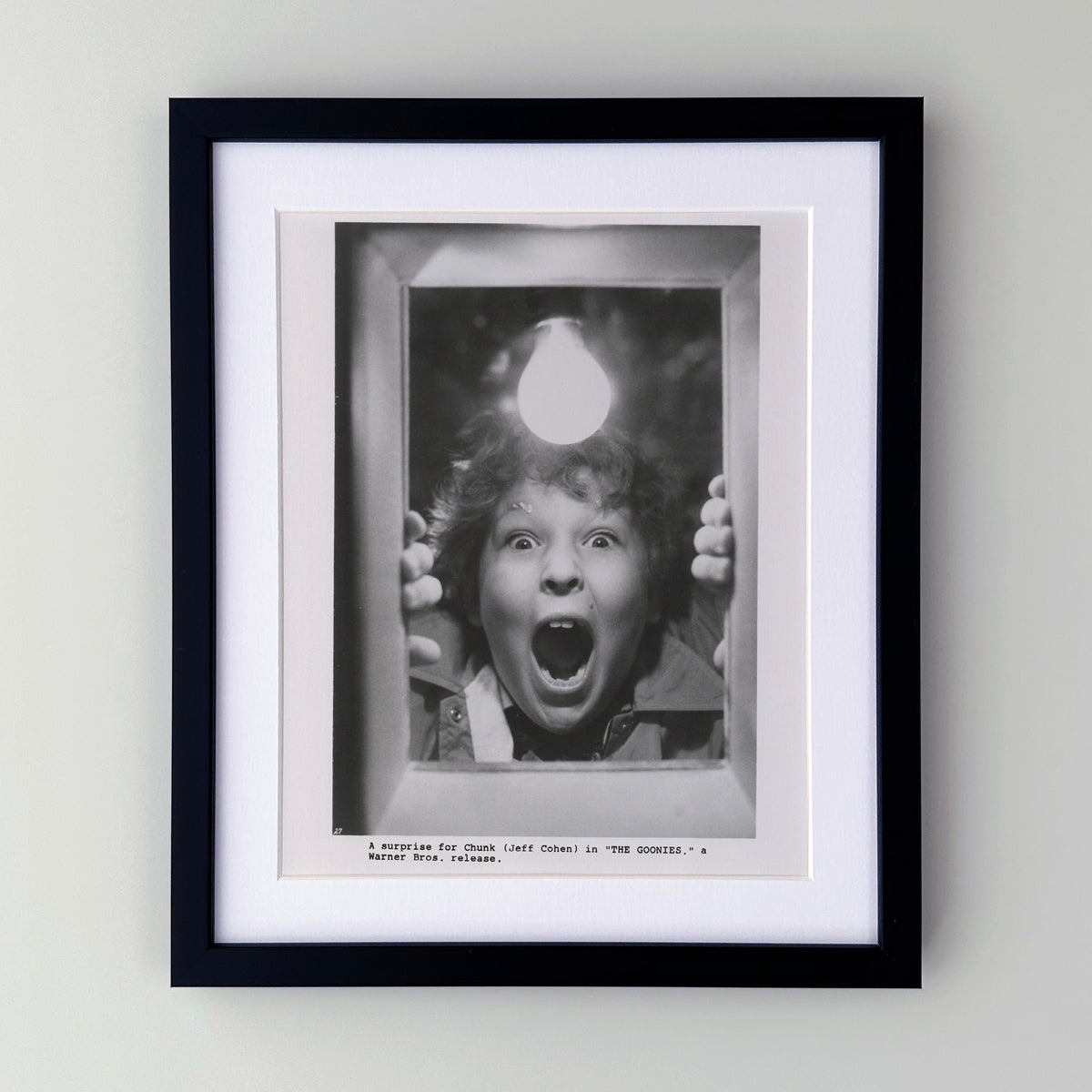 The Goonies 1985 Publicity Film Movie Press Still Framed