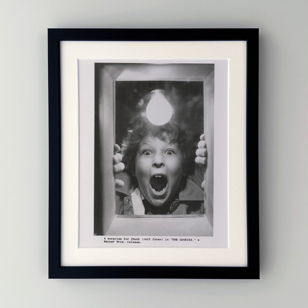 The Goonies 1985 Publicity Film Movie Press Still Framed