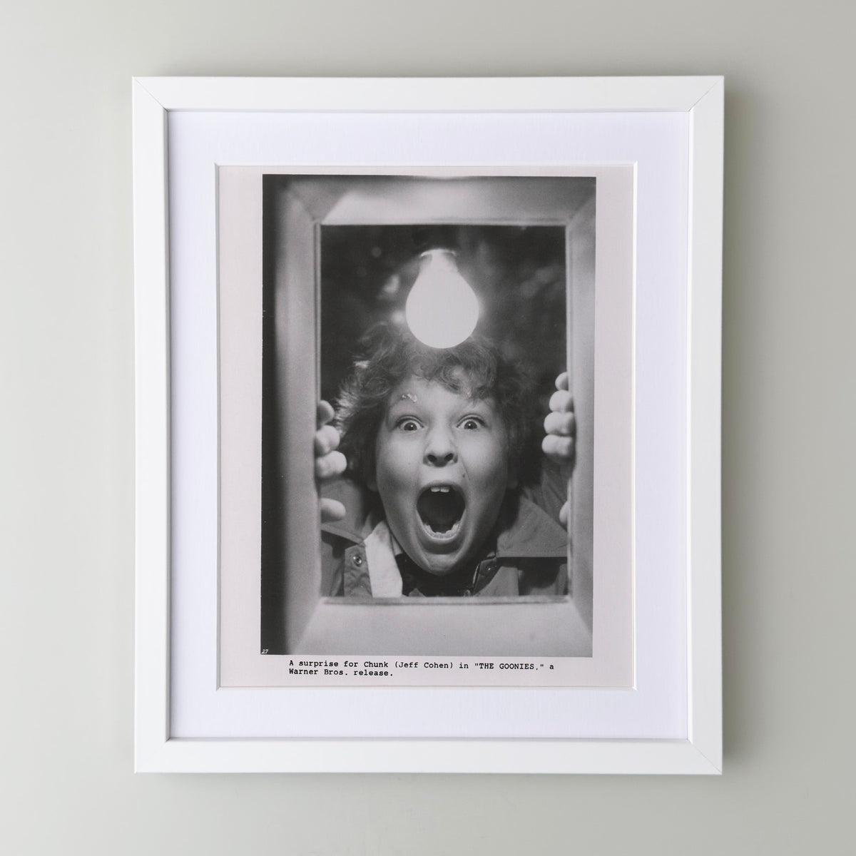 The Goonies 1985 Publicity Film Movie Press Still Framed