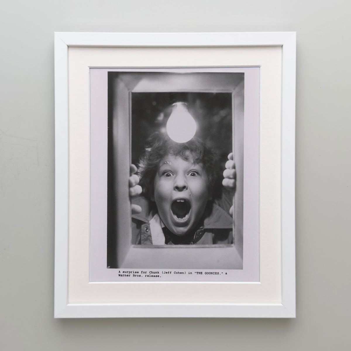 The Goonies 1985 Publicity Film Movie Press Still Framed
