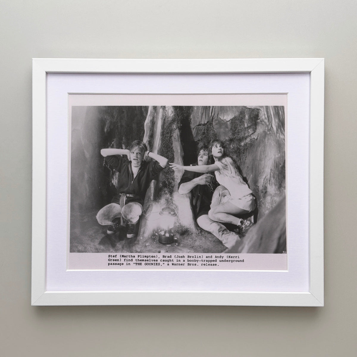 The Goonies 1985 Publicity Film Movie Press Still Framed