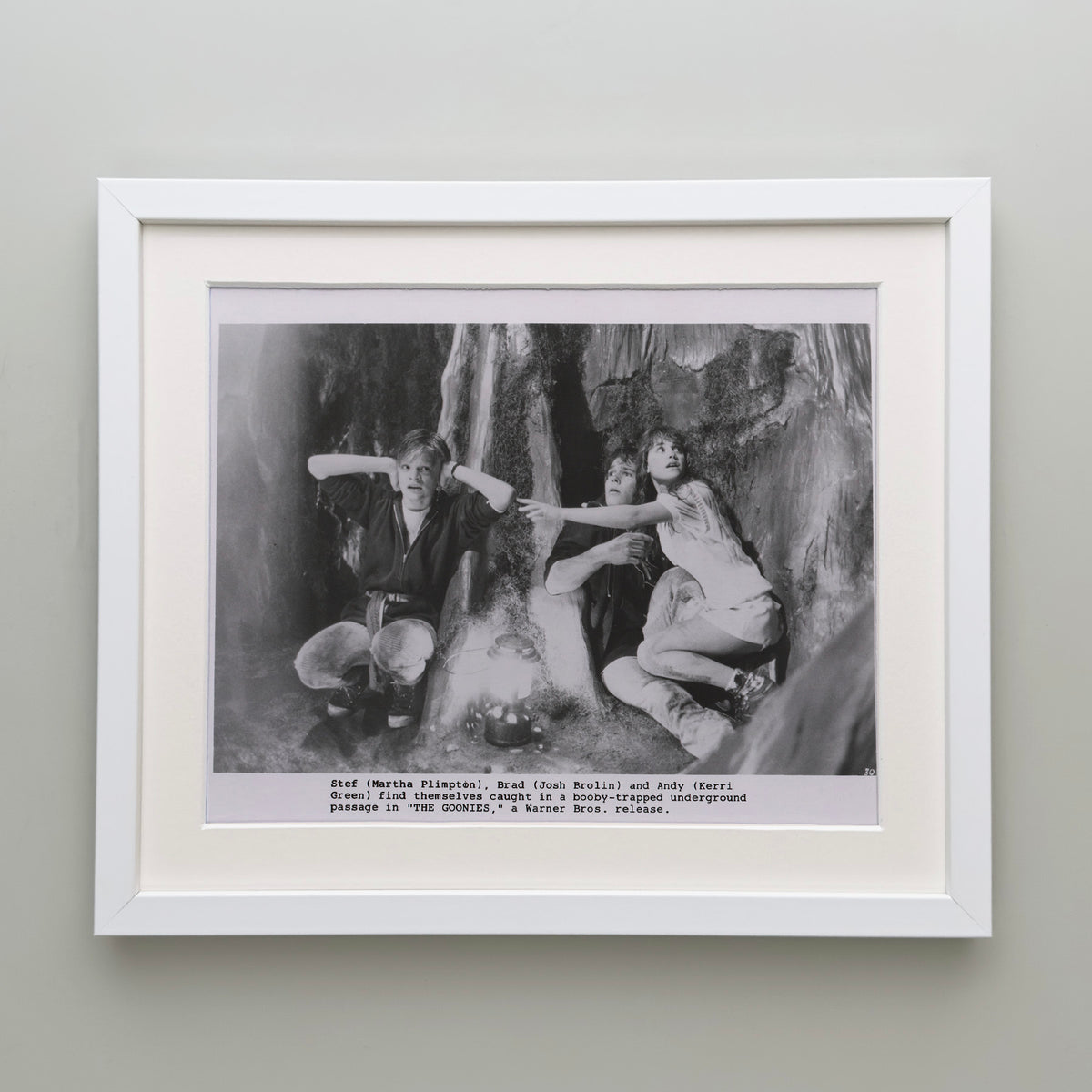 The Goonies 1985 Publicity Film Movie Press Still Framed