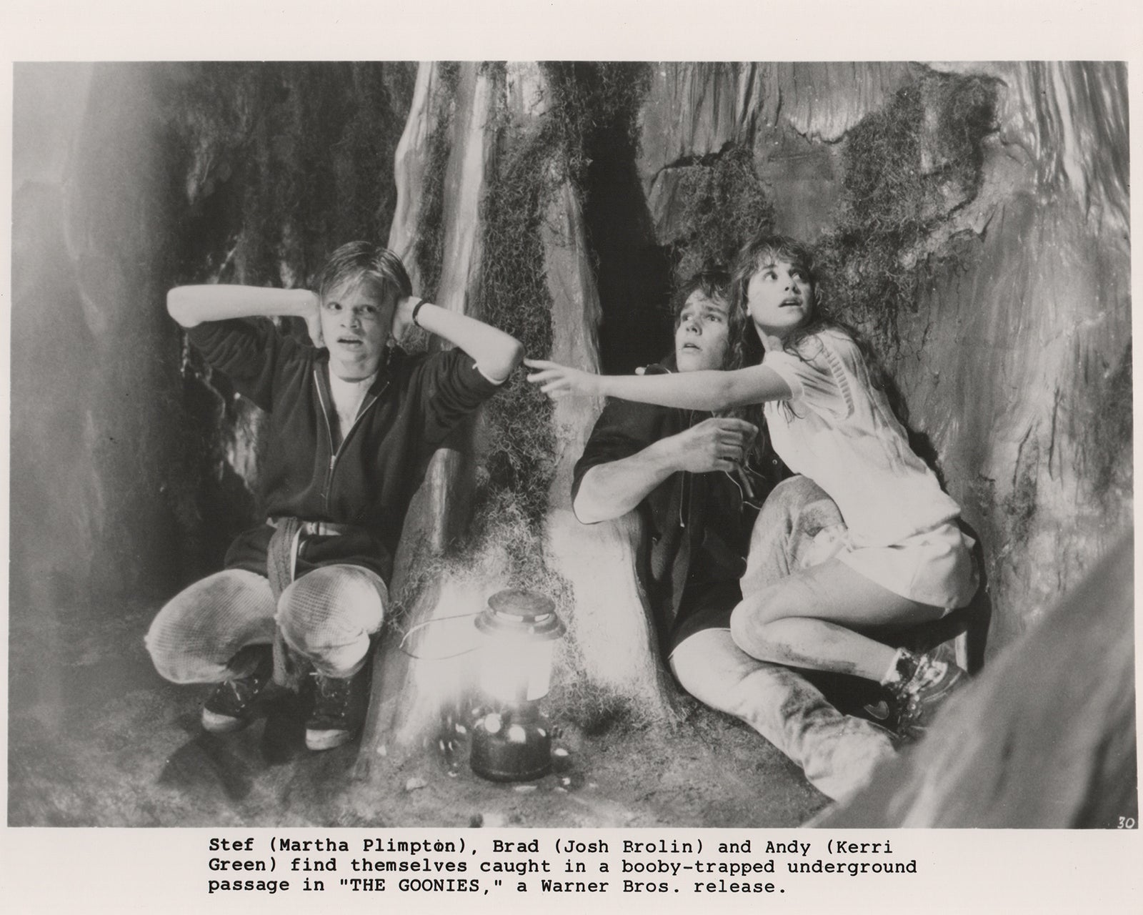 The Goonies 1985 Publicity Film Movie Press Still Framed