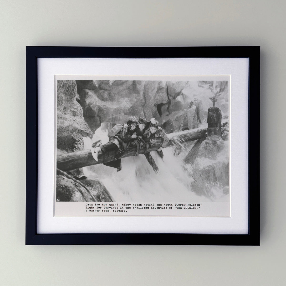 The Goonies 1985 Publicity Film Movie Press Still Framed