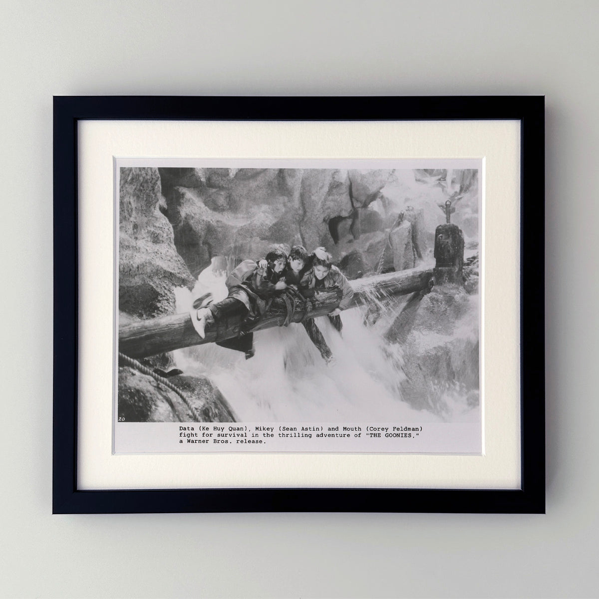 The Goonies 1985 Publicity Film Movie Press Still Framed