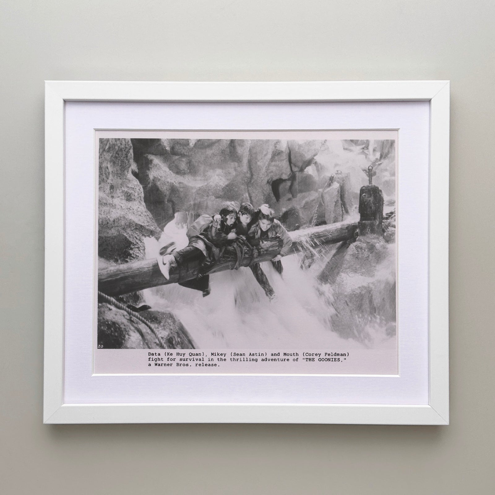 The Goonies 1985 Publicity Film Movie Press Still Framed