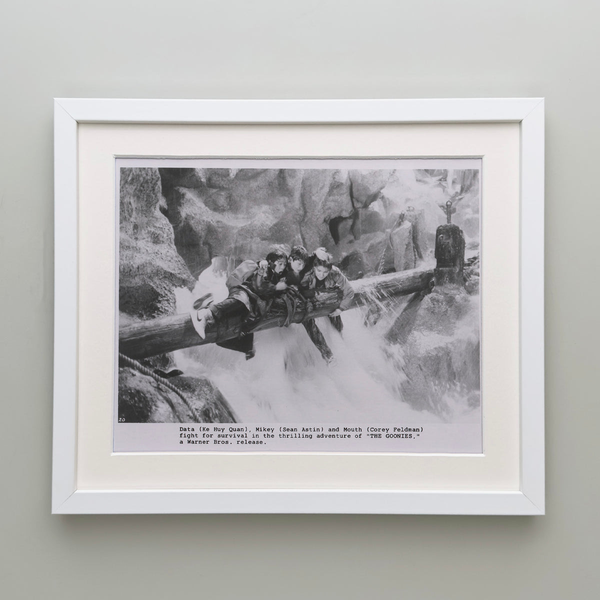 The Goonies 1985 Publicity Film Movie Press Still Framed