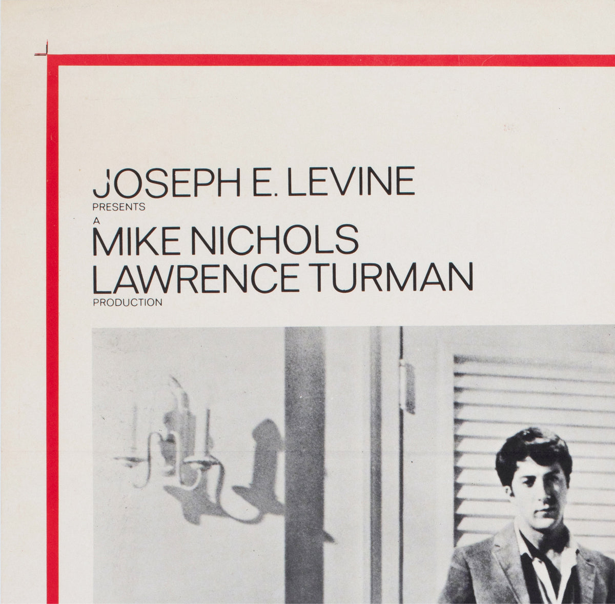 The Graduate 1970s Australian 1 Sheet Film Movie Poster - detail