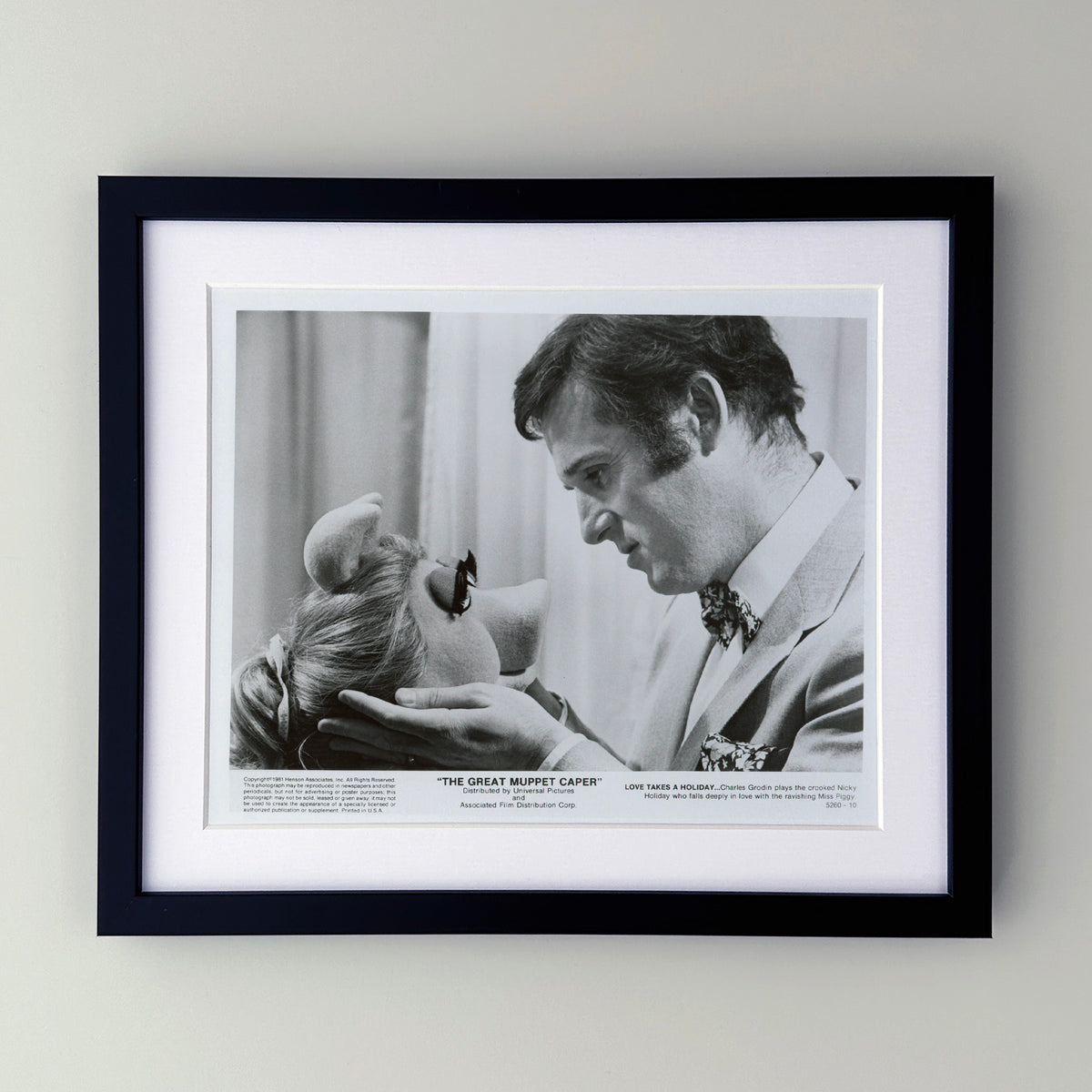 The Great Muppet Caper 1981 Film Movie Press Publicity Still Framed