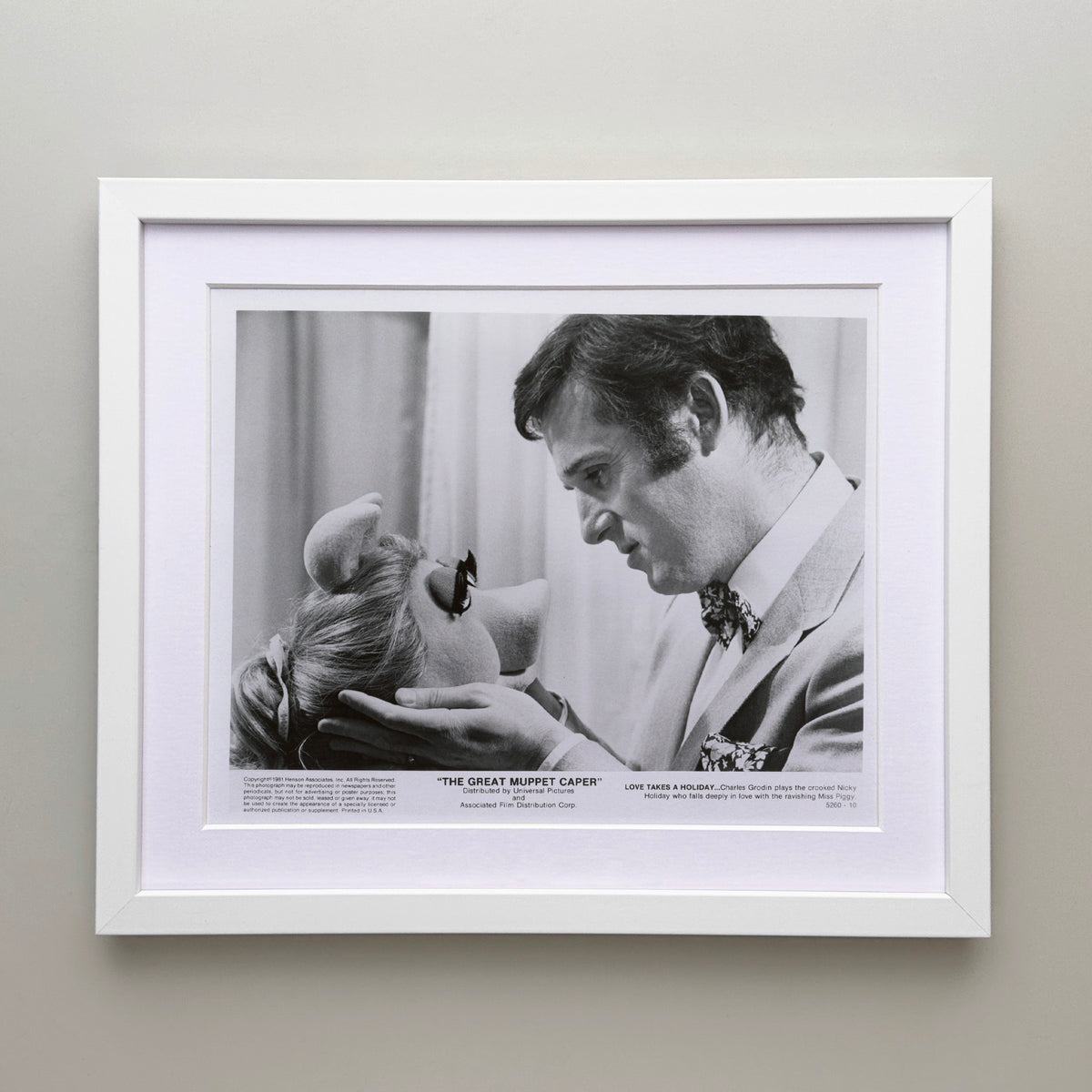 The Great Muppet Caper 1981 Film Movie Press Publicity Still Framed