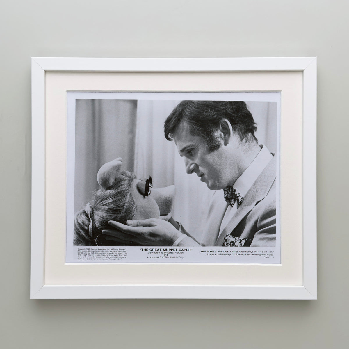The Great Muppet Caper 1981 Film Movie Press Publicity Still Framed