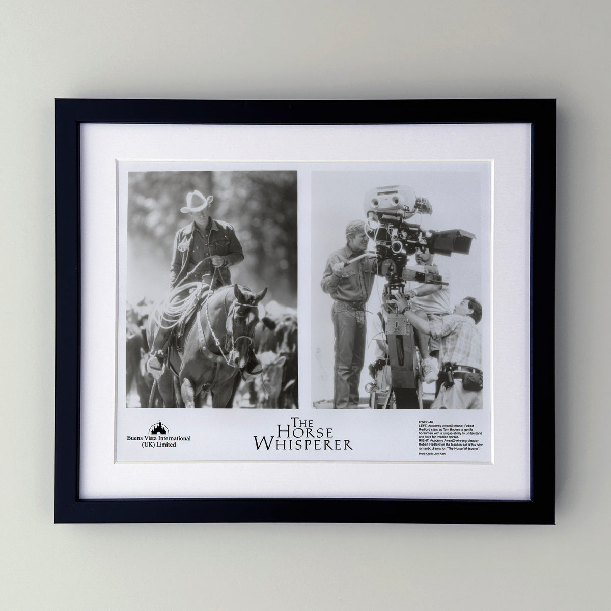The Horse Whisperer 1998 Film Movie Press Publicity Still Framed