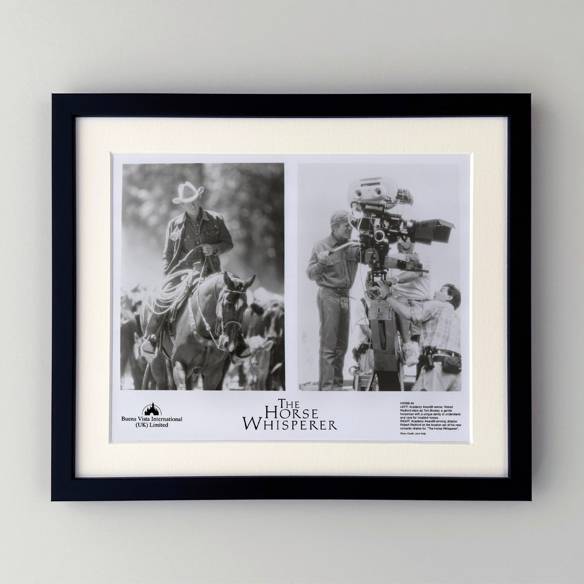 The Horse Whisperer 1998 Film Movie Press Publicity Still Framed