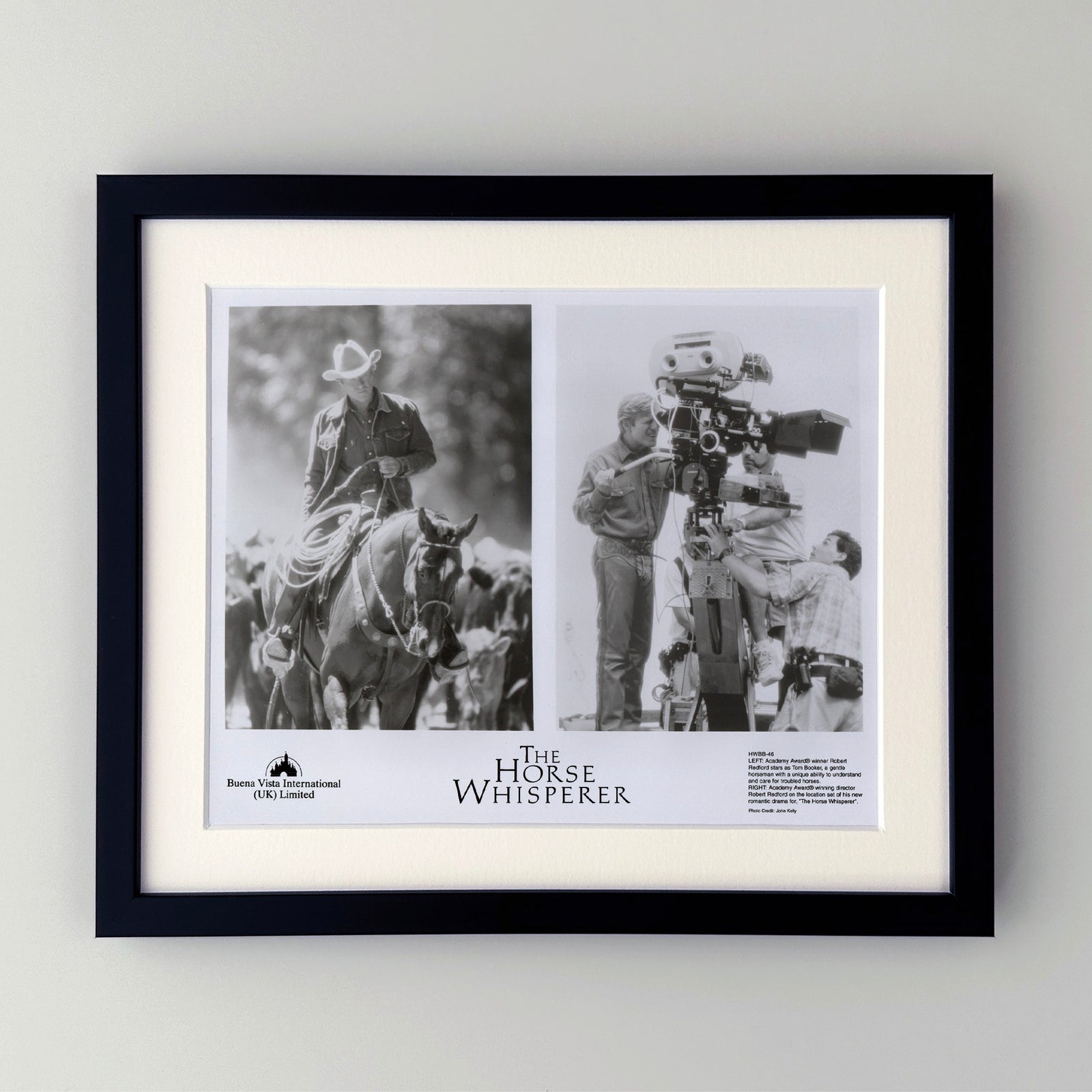 The Horse Whisperer 1998 Film Movie Press Publicity Still Framed