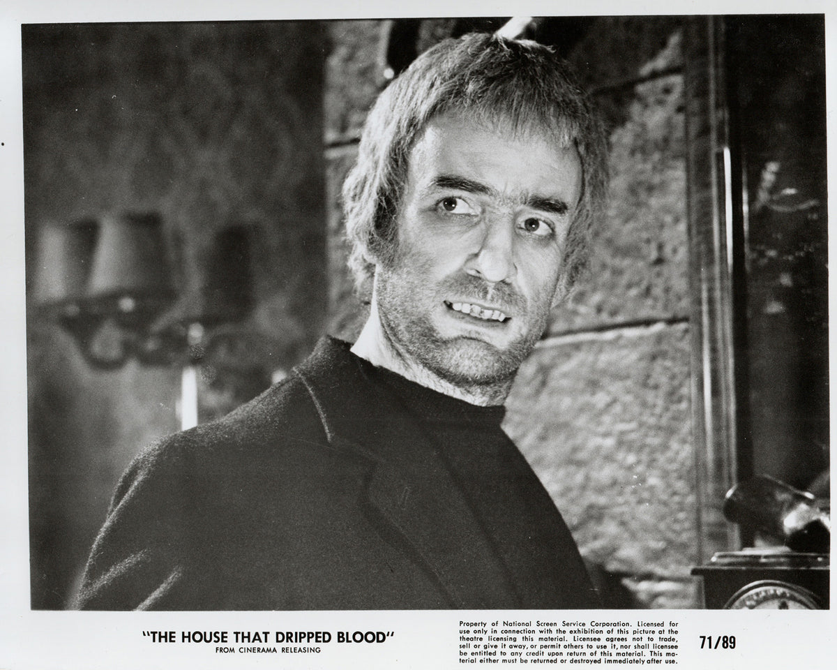 The House That Dripped Blood 1971 Film Movie Press Publicity Still Framed