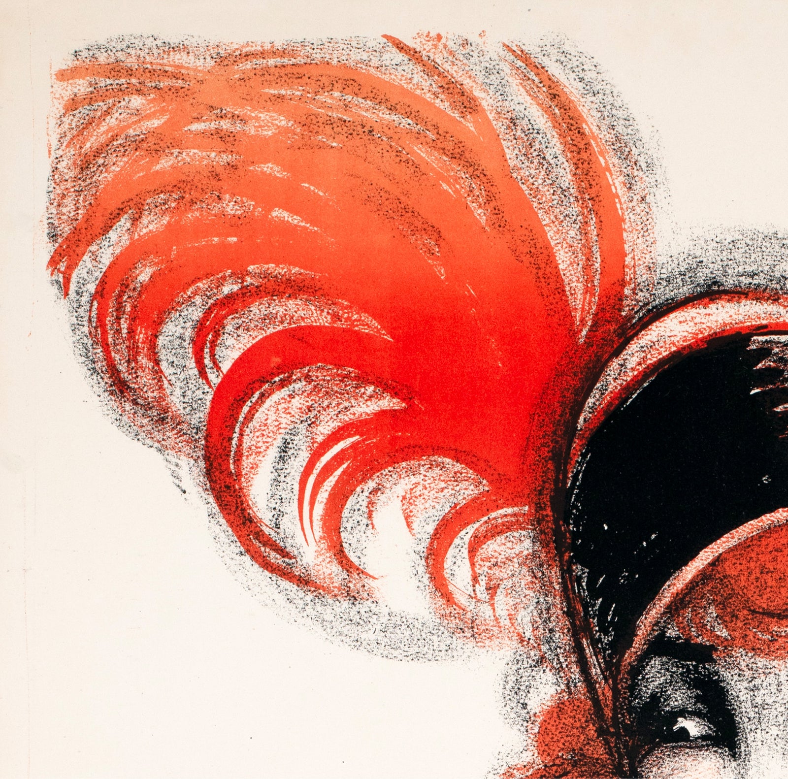 The Hungry Heart 1917 Swedish Film Poster Eric Rohman - detail