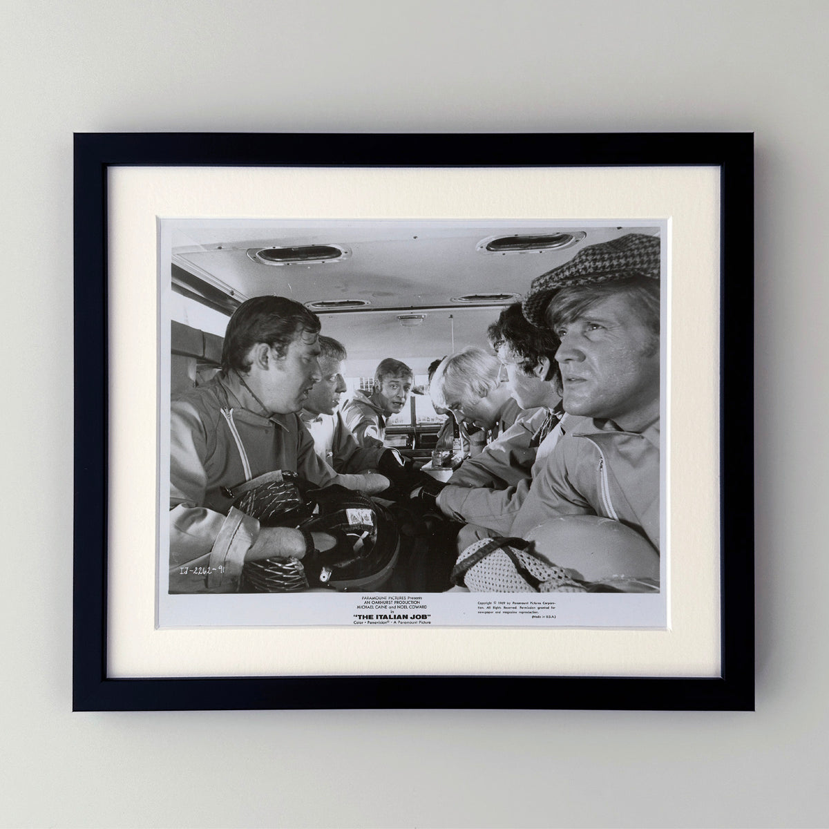 The Italian Job 1969 Film Movie Press Publicity Still Framed