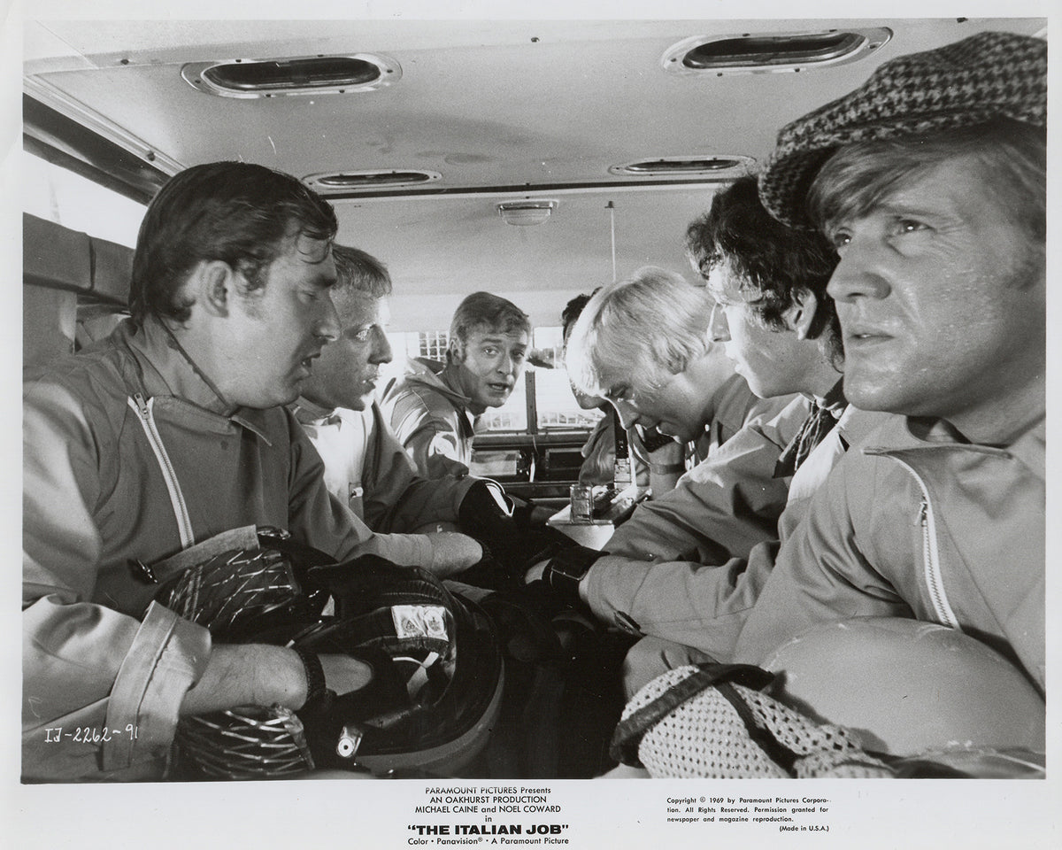 The Italian Job 1969 Film Movie Press Publicity Still Framed